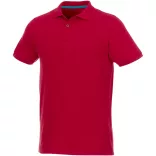 37502250 - Tricou polo din bumbac organic reciclat pentru barbati cu maneca scurta - Beryl - ROSU