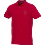37502250 - Tricou polo din bumbac organic reciclat pentru barbati cu maneca scurta - Beryl - ROSU