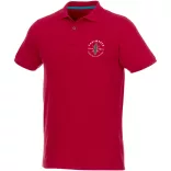 37502250 - Tricou polo din bumbac organic reciclat pentru barbati cu maneca scurta - Beryl - ROSU