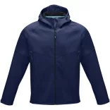 37504490 - Jacheta pentru barbati din softshell reciclat GRS - Coltan - BLEUMARIN