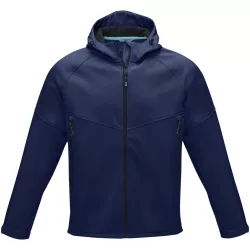   37504490 - Jacheta pentru barbati din softshell reciclat GRS - Coltan - BLEUMARIN
