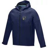 37504490 - Jacheta pentru barbati din softshell reciclat GRS - Coltan - BLEUMARIN