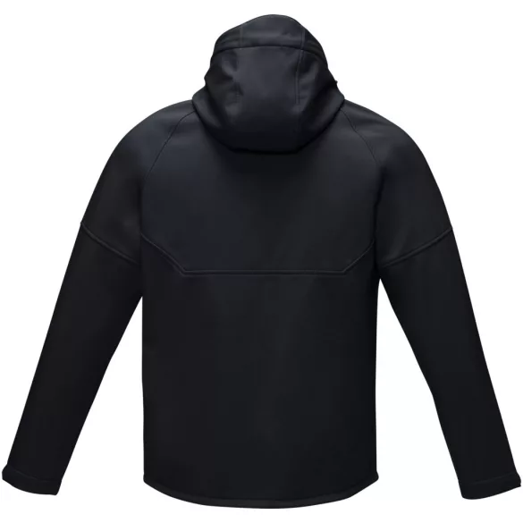 37504990 - Jacheta pentru barbati din softshell reciclat GRS - Coltan - NEGRU
