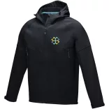 37504990 - Jacheta pentru barbati din softshell reciclat GRS - Coltan - NEGRU