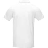 37508010 - Tricou polo pentru barbati - bumbac organic - cu maneca scurta - GRAPHITE - ALB