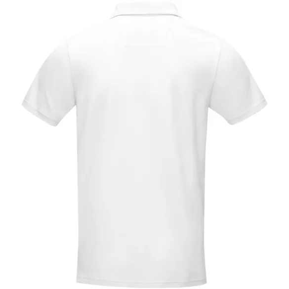 37508010 - Tricou polo pentru barbati - bumbac organic - cu maneca scurta - GRAPHITE - ALB