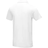 37508010 - Tricou polo pentru barbati - bumbac organic - cu maneca scurta - GRAPHITE - ALB