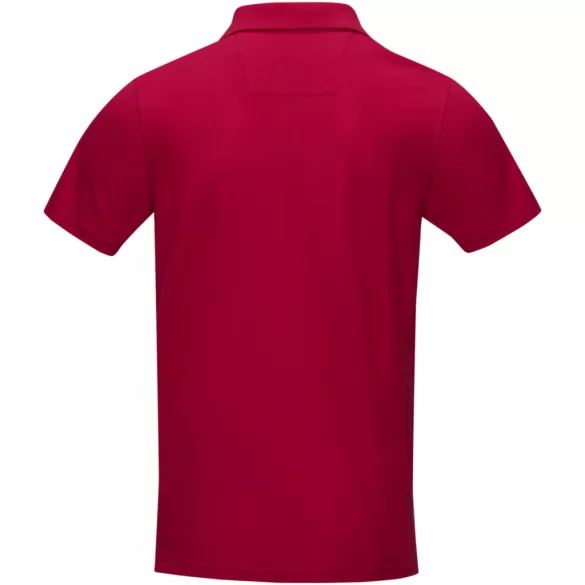 37508251 - Tricou polo pentru barbati - bumbac organic - cu maneca scurta - GRAPHITE - ROSU