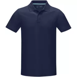   37508490 - Tricou polo pentru barbati - bumbac organic - cu maneca scurta - GRAPHITE - BLEUMARIN