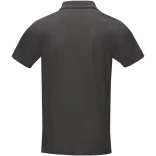 37508890 - Tricou polo pentru barbati - bumbac organic - cu maneca scurta - GRAPHITE - STORM GREY