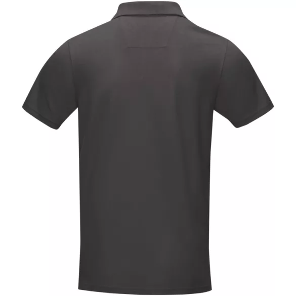 37508890 - Tricou polo pentru barbati - bumbac organic - cu maneca scurta - GRAPHITE - STORM GREY