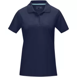   37509491 - Tricou polo pentru dama - bumbac organic - cu maneca scurta - GRAPHITE - BLEUMARIN