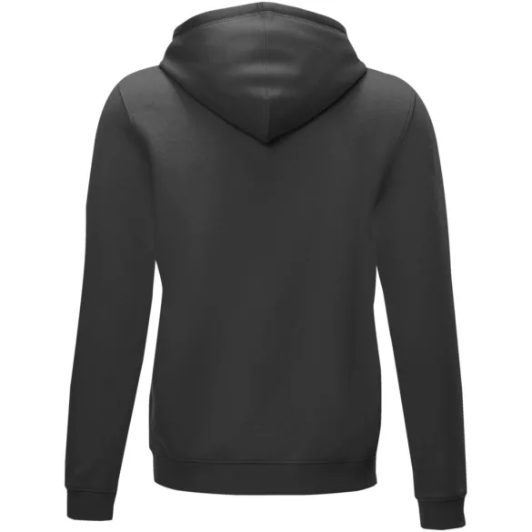 37510890 - Hanorac pentru barbati - bumbac organic reciclat - cu fermoar complet - RUBY  - STORM GREY