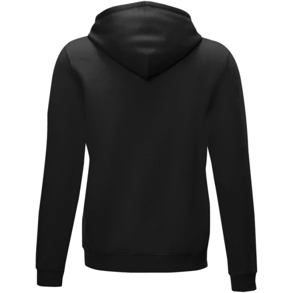 37510990 - Hanorac pentru barbati - bumbac organic reciclat - cu fermoar complet - RUBY - NEGRU
