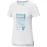 37523010 - Tricou pentru dama - cool fit din materiale reciclate certificate GRS - BORAX - ALB