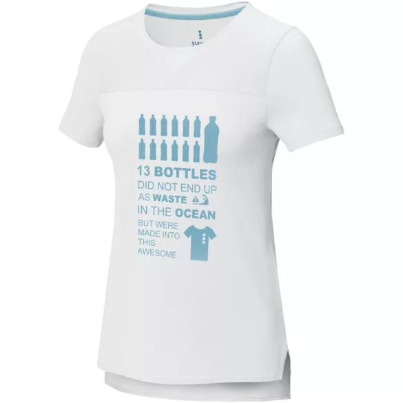 37523010 - Tricou pentru dama - cool fit din materiale reciclate certificate GRS - BORAX - ALB
