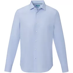   37524500 - Camasa pentru barbati - 100% bumbac organic - cu maneca lunga - CUPRITE  - ALBASTRU DESCHIS