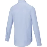 37524500 - Camasa pentru barbati - 100% bumbac organic - cu maneca lunga - CUPRITE  - ALBASTRU DESCHIS