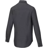 37524900 - Camasa pentru barbati - 100% bumbac organic - cu maneca lunga - CUPRITE - NEGRU