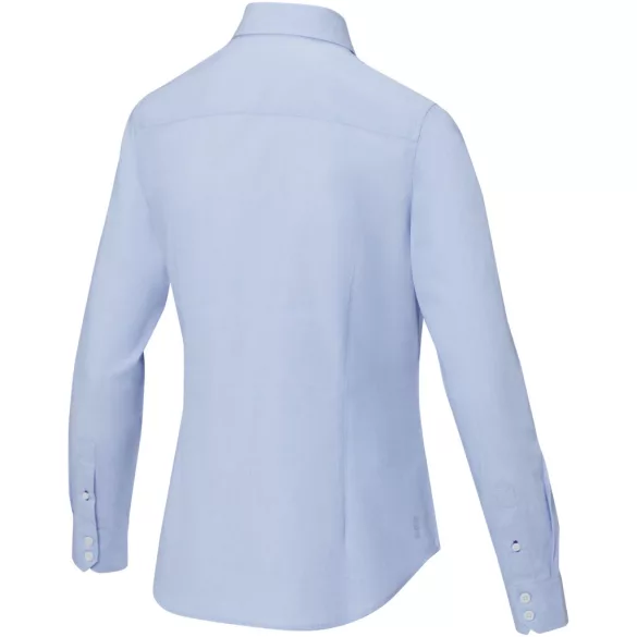 37525500 - Camasa de dama - 100% bumbac organic - cu maneca lunga - CUPRITE - ALBASTRU DESCHIS