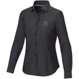 37525900 - Camasa de dama - 100% bumbac organic - cu maneca lunga - CUPRITE - NEGRU