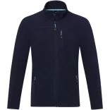 37529550 - Jacheta din fleece reciclat cu certificare GRS  - pentru barbati - AMBER - BLEUMARIN
