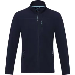   37529550 - Jacheta din fleece reciclat cu certificare GRS  - pentru barbati - AMBER - BLEUMARIN