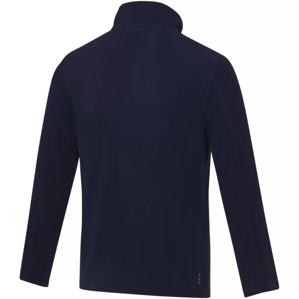 37529550 - Jacheta din fleece reciclat cu certificare GRS  - pentru barbati - AMBER - BLEUMARIN