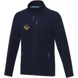 37529550 - Jacheta din fleece reciclat cu certificare GRS  - pentru barbati - AMBER - BLEUMARIN