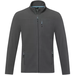  37529820 - Jacheta din fleece reciclat cu certificare GRS  - pentru barbati - AMBER - STORM GREY