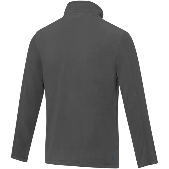 37529820 - Jacheta din fleece reciclat cu certificare GRS  - pentru barbati - AMBER - STORM GREY