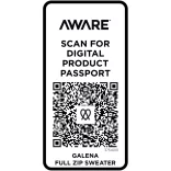 37540010 - Hanorac unisex Galena Aware™ - ALB