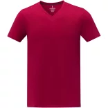 38030212-Tricou-cu-decolteu-in-V-pentru-barbati-SOMOTO-ROSU