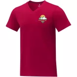 38030212-Tricou-cu-decolteu-in-V-pentru-barbati-SOMOTO-ROSU