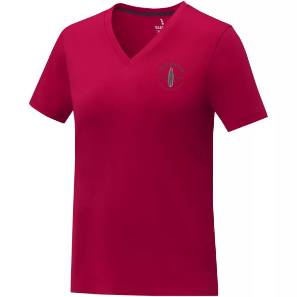 38031210-Tricou-cu-decolteu-in-V-pentru-femei-SOMOTO-ROSU