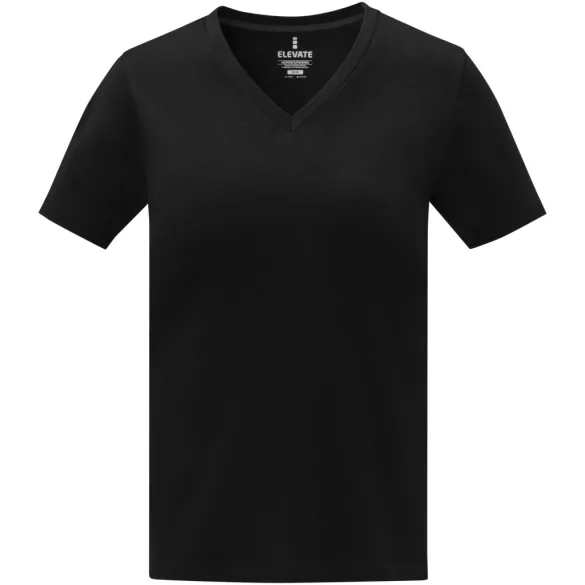 38031900-Tricou-cu-decolteu-in-V-pentru-femei-SOMOTO-NEGRU