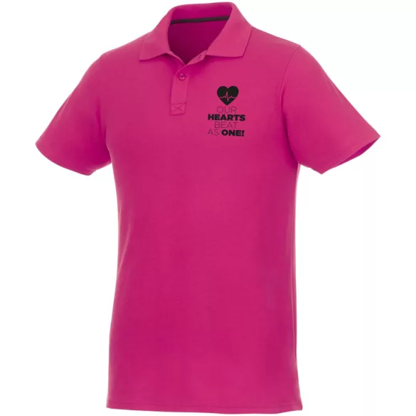 38106210 - Tricou polo pentru barbati cu maneca scurta Helios - MAGENTA