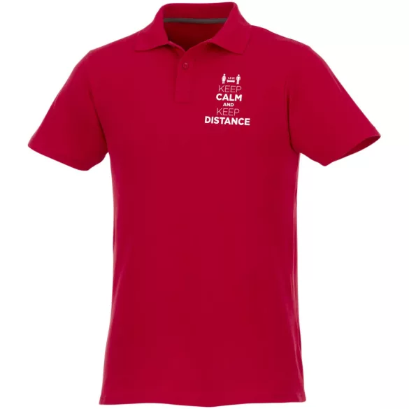 38106250 - Tricou polo pentru barbati cu maneca scurta Helios - ROSU
