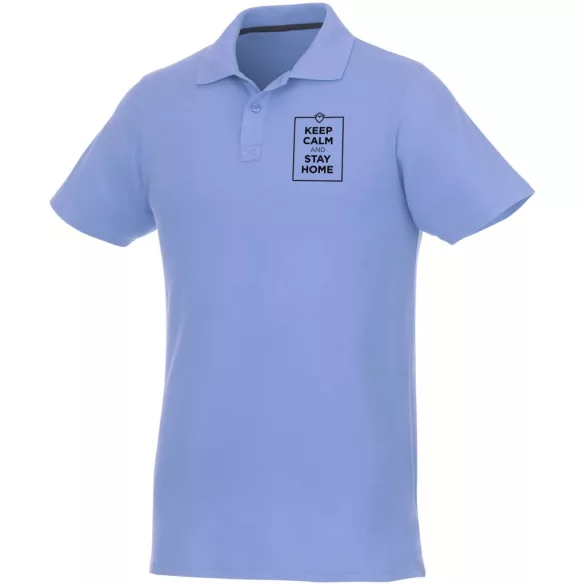 38106400 - Tricou polo pentru barbati cu maneca scurta Helios - ALBASTRU DESCHIS