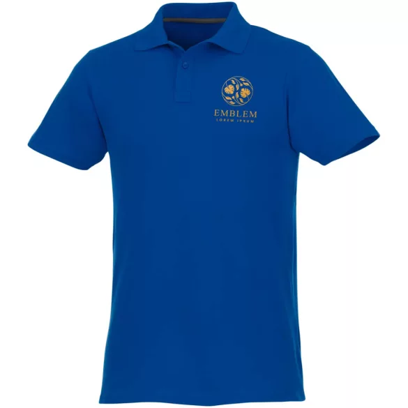 38106440 - Tricou polo pentru barbati cu maneca scurta Helios - ALBASTRU