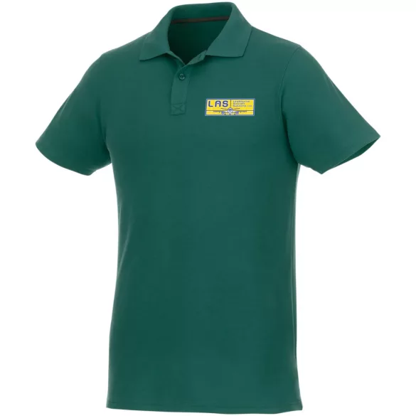 38106600 - Tricou polo pentru barbati cu maneca scurta Helios - VERDE PADURE