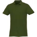 38106700 - Tricou polo pentru barbati cu maneca scurta Helios - ARMY GREEN