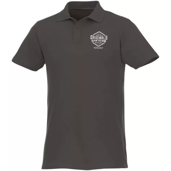 38106890 - Tricou polo pentru barbati cu maneca scurta Helios - STORM GREY