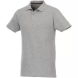 38106940 - Tricou polo pentru barbati cu maneca scurta Helios - HEATHER GREY