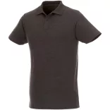 38106980 - Tricou polo pentru barbati cu maneca scurta Helios - CARBUNE