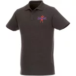 38106980 - Tricou polo pentru barbati cu maneca scurta Helios - CARBUNE