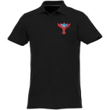 38106990 - Tricou polo pentru barbati cu maneca scurta Helios - NEGRU
