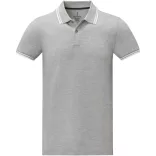 38108800 - Tricou polo - pentru barbati - cu maneca scurta - Amarago - HEATHER GREY