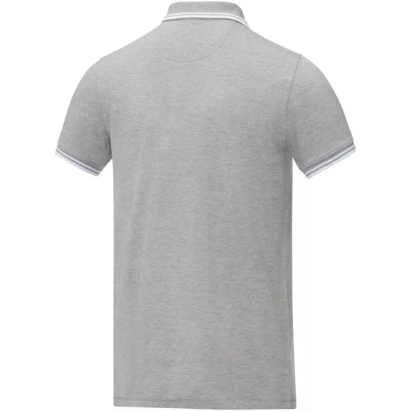 38108800 - Tricou polo - pentru barbati - cu maneca scurta - Amarago - HEATHER GREY