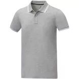 38108800 - Tricou polo - pentru barbati - cu maneca scurta - Amarago - HEATHER GREY